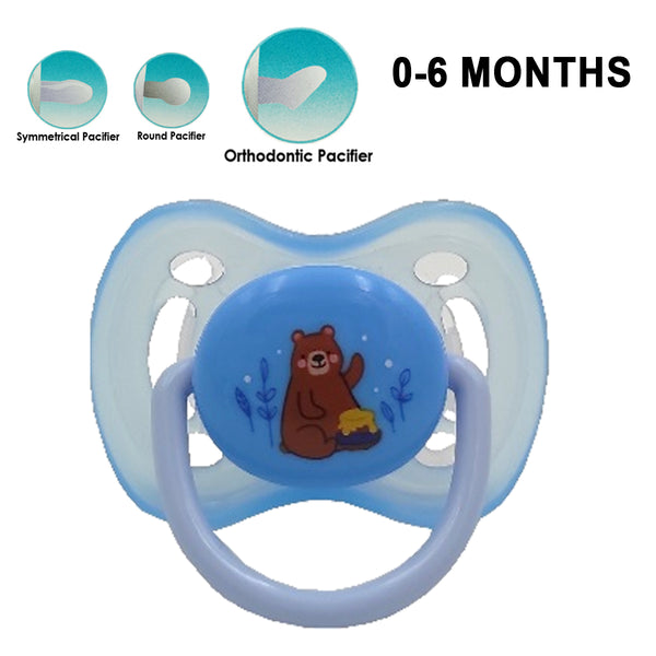 Tollyjoy Pacifier (Symmetrical / Round / Orthodontic) (0-6months)