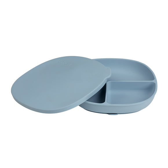 B.Box Silicone Plate + Lid 690ml Kids Suction Plate 6 months+