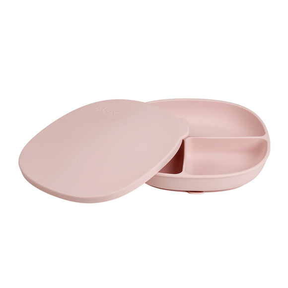 B.Box Silicone Plate + Lid 690ml Kids Suction Plate 6 months+