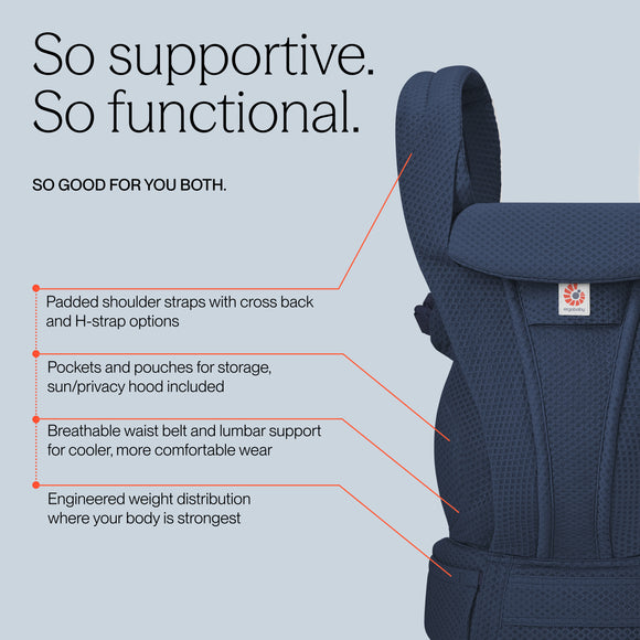 Ergobaby Omni Deluxe All in one Mesh Baby Carrier