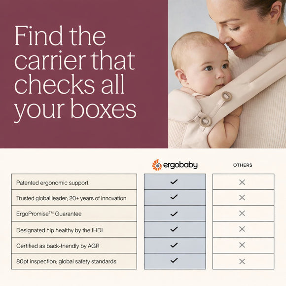 Ergobaby Omni Deluxe All in one Mesh Baby Carrier