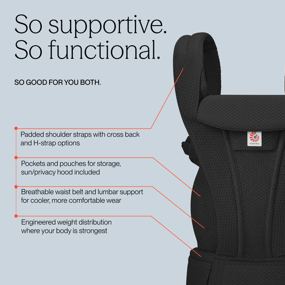 Ergobaby Omni Deluxe All in one Mesh Baby Carrier