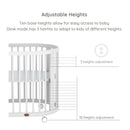 Australia Boori Oasis Oval Convertible Cot + FREE Pocket Spring Mattress-5