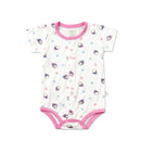 Simply Life Short-sleeved Creeper with Front Buttons-5