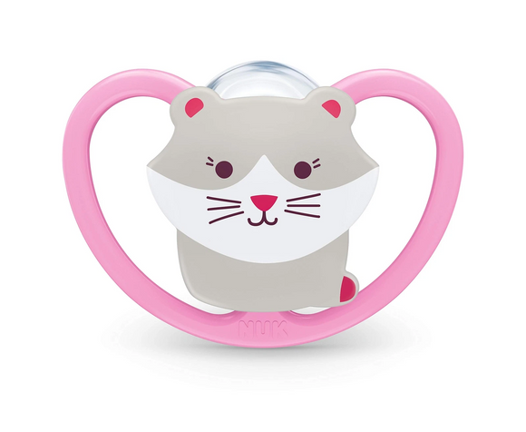 NUK Space Silicone Soother Pacifier (0-6/6-18/18-36 Months)