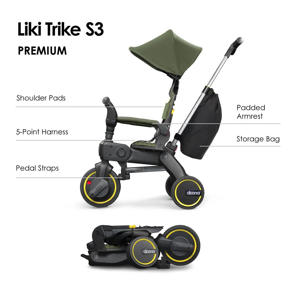 Doona Liki Trike S3 (1 Year International Warranty) - 0