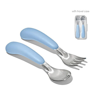 Buy dusk OXO TOT On-The-Go Fork And Spoon Set With Travel Case