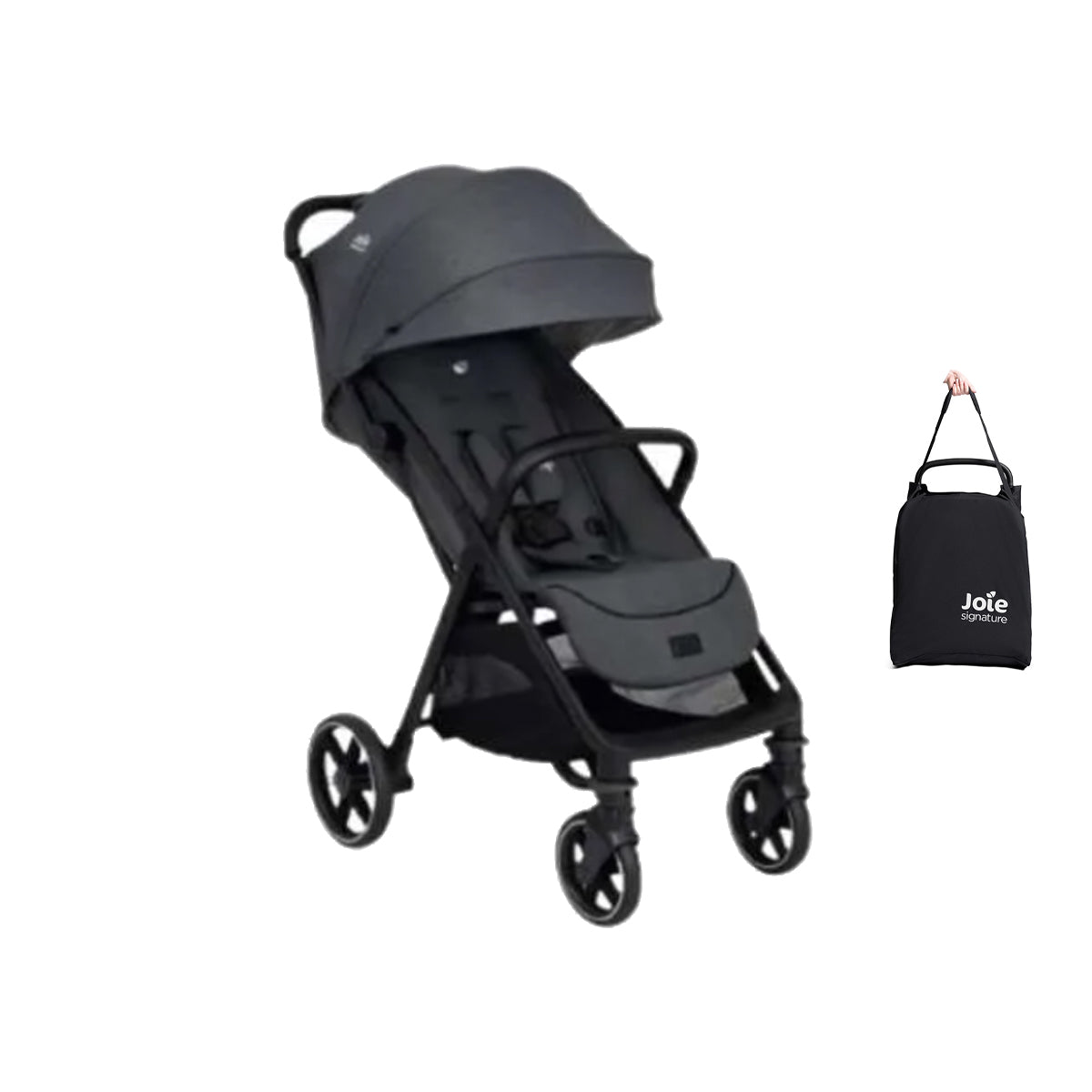 NEW Joie Parcel LX Signature 3in1 Lightweight Compact Stroller