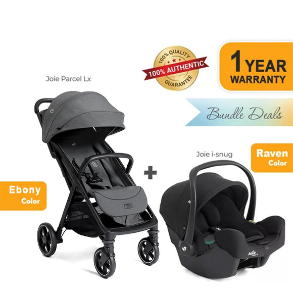 [Bundle Deal]Joie Parcel Lx Stroller + i-snug Infant Car Seat