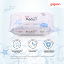 Pigeon Embossed Baby Wipes 100% Pure Water 70s (Extra Soft & Thick)-3
