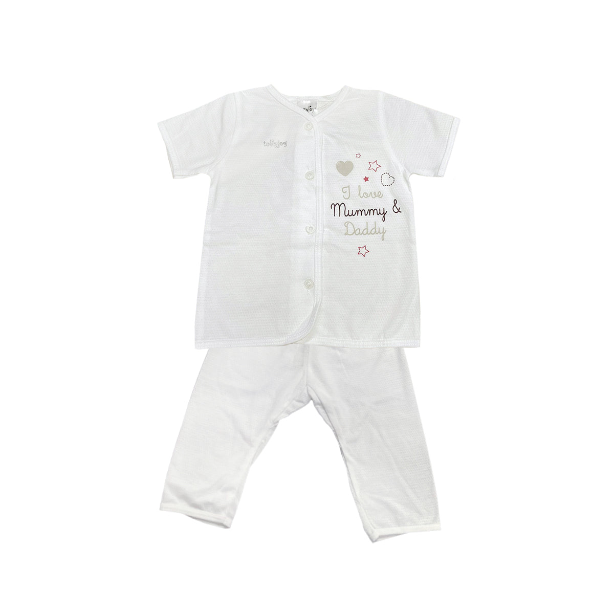Tollyjoy short / Long Sleeve Suit with Button