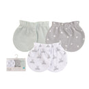 Hudson Baby 3pcs Scratch Mittens (0-6m)-11