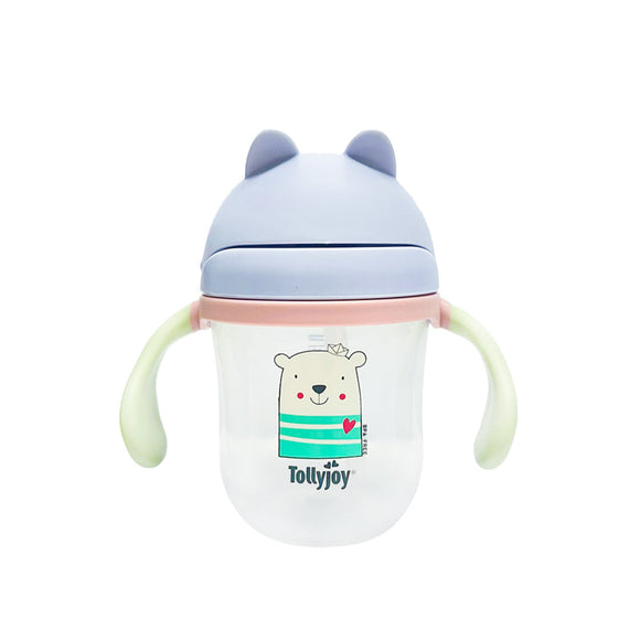 Tollyjoy Training Cup With Handle and Straw (220ml)