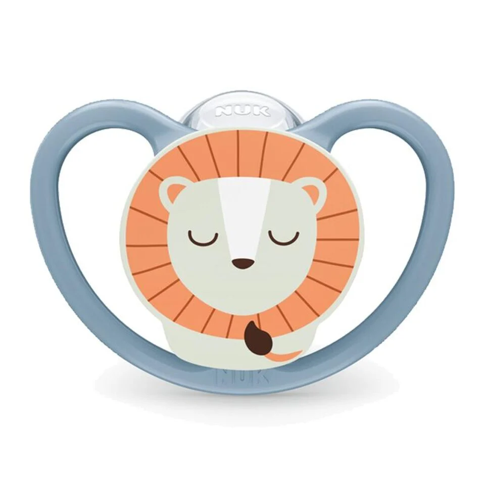 NUK Space Night Pacifier Glow in the Dark - 3 design (Suitable for 0-6M / 6-18M / 18-36M)