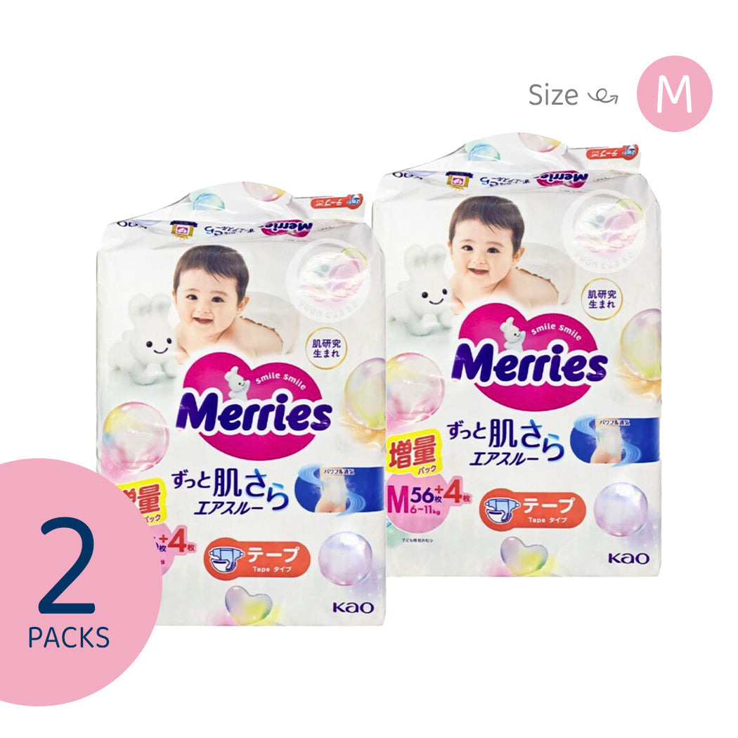Merries Giant Pack Diaper - Single & Twin Packs