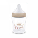 NUK Perfect Match Temperature Control Milk Bottle with Soft Silicone Teat 150ml - 0m+-13