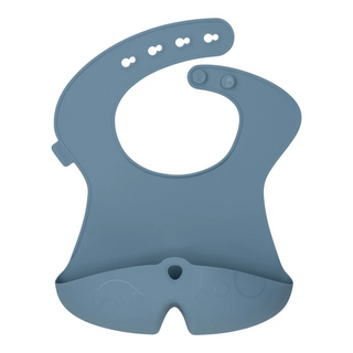 Buy lullaby-blue B.box Silicone Bib Roll & Secure More Compact