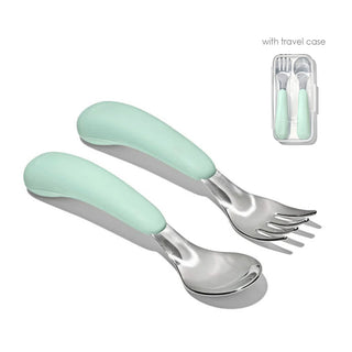 Buy opal OXO TOT On-The-Go Fork And Spoon Set With Travel Case