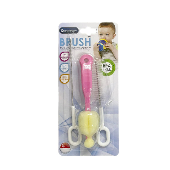 Lucky Baby Brush for Spoon / Nipple / Straw