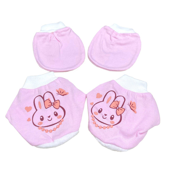 Tollyjoy Mitten & Bootee Set