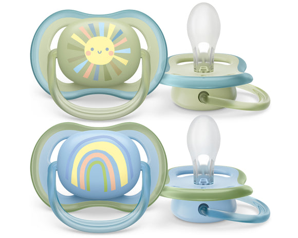 Philips Avent Premium Ultra Air Pacifier Twin Pack (0-6M / 6-18M / 18M+)