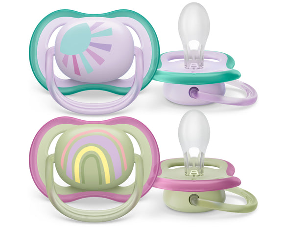Philips Avent Premium Ultra Air Pacifier Twin Pack (0-6M / 6-18M / 18M+)