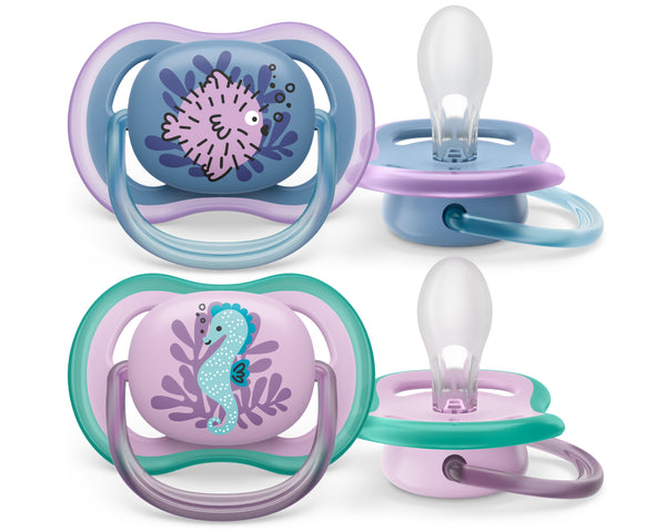 Philips Avent Premium Ultra Air Pacifier Twin Pack (0-6M / 6-18M / 18M+)