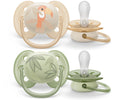 Philips Avent Ultra Soft Soother 2pcs (0-6m / 6-18m)