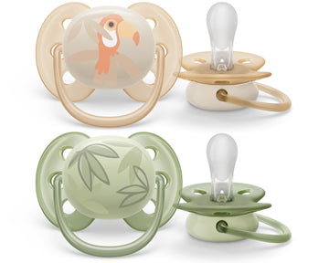 Philips Avent Ultra Soft Soother 2pcs (0-6m / 6-18m) - 0