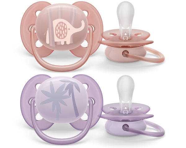 Philips Avent Ultra Soft Soother 2pcs (0-6m / 6-18m)