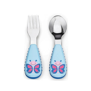 Buy butterfly Skip Hop Zoo Utensils Fork & Spoon