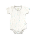 Simply Life Short-sleeved Creeper with Front Buttons-2