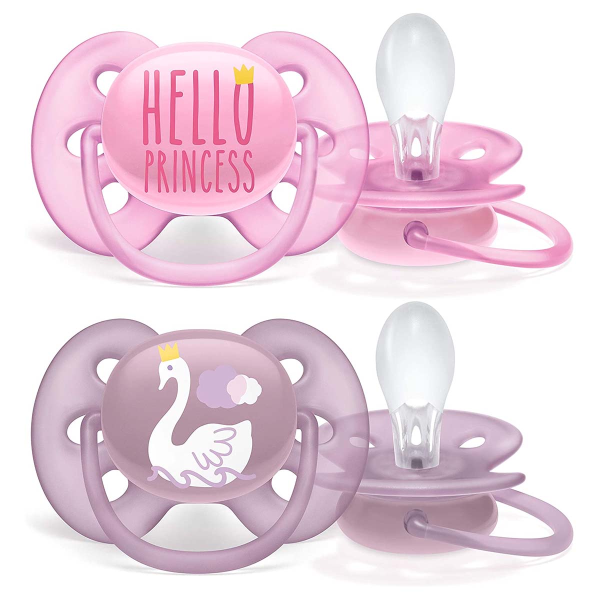Philips Avent Ultra Soft Soother 2pcs (0-6m / 6-18m)