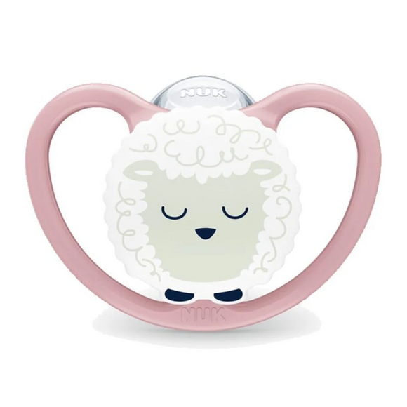 NUK Space Night Pacifier Glow in the Dark - 3 design (Suitable for 0-6M / 6-18M / 18-36M)