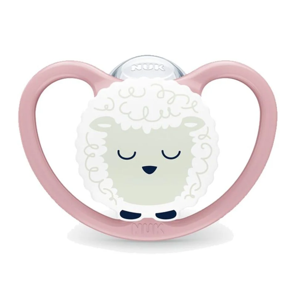 NUK Space Night Pacifier Glow in the Dark - 3 design (Suitable for 0-6M / 6-18M / 18-36M)