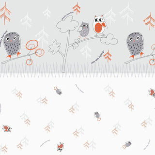 Buy owl-in-the-woods Cheeky Bon Bon Fitted Sheet For Baby Mattress