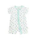 Simply Life Baby Bamboo Short sleeved Shortall (Zipper)
