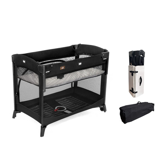 (Exclusive)Joie Signature Kubbie Sleep Bedside Travel Cot (Eclipse)