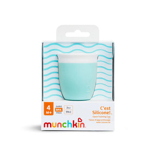 Munchkin C'EST SILICONE OPEN TRAINING CUP - MINT