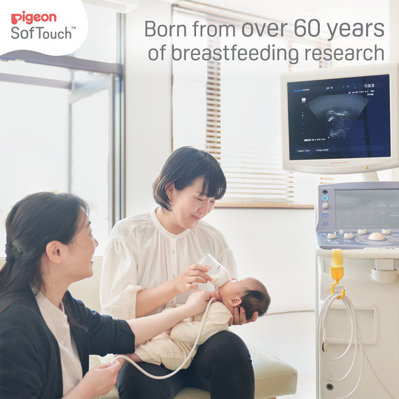 [NEW] Pigeon SofTouch™ Wide Neck Nipple - S-LLL Size