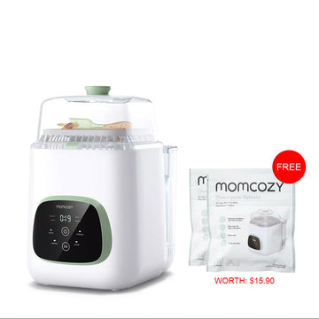 Momcozy KleanPal Pro Baby Bottle Washer and Sterilizer | SG Local Warranty