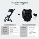 Hamilton X1 Lite MagicFold Stroller ( 2 Years Warranty )