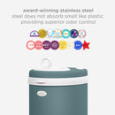 Ubbi Steel Diaper Pail-5