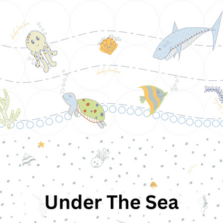 Buy under-the-sea Cheeky Bon Bon Fitted Sheet For Baby Mattress