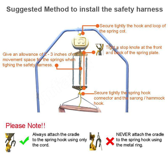 BabyOne Spring cot + Electric Cradle Bundle (Electric Cradle: 1 year local warranty)