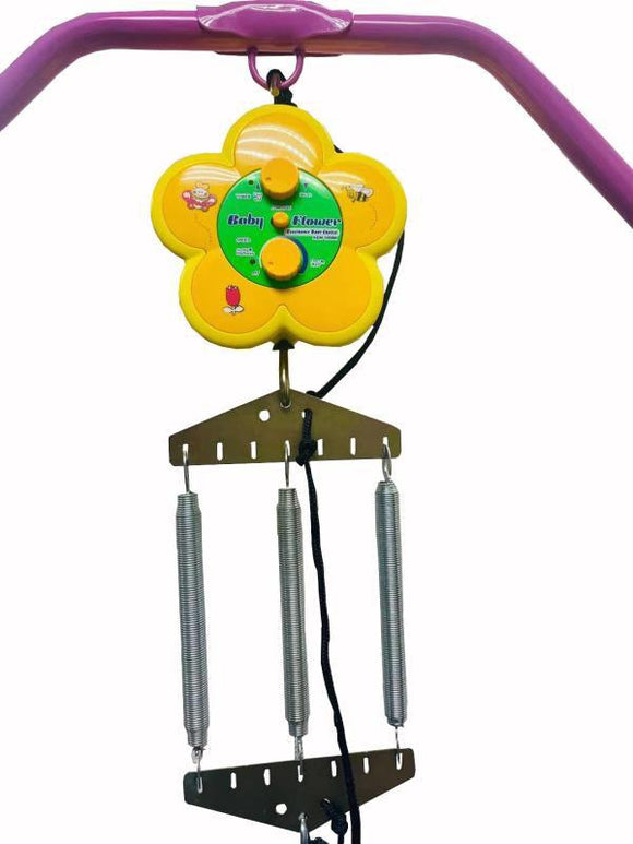 BabyOne Spring cot + Electric Cradle Bundle (Electric Cradle: 1 year local warranty)