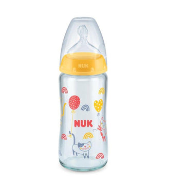 NUK Premium Choice Glass Bottle - 120/240ml - 0