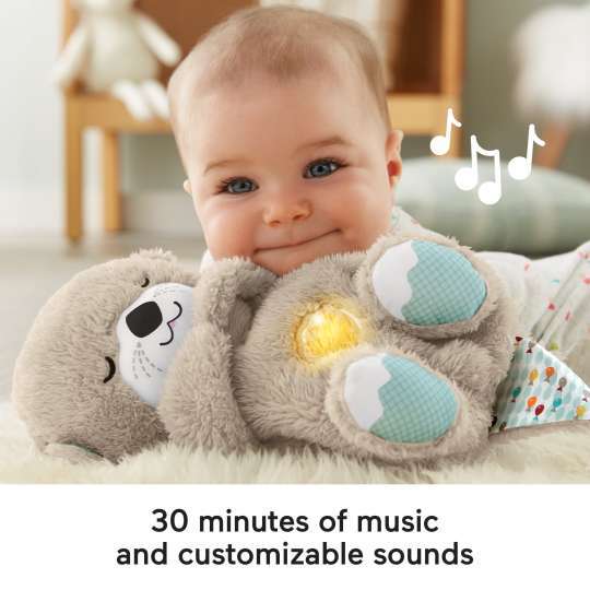 Fisher Price New Born Soothe n Snuggle Otter Toys For Baby, Infant & Toddler