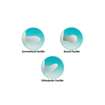 Tollyjoy Pacifier (Symmetrical / Round / Orthodontic) (0-6months) - 0