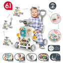 Lucky Baby 6 In 1 Multi Functional Baby Walker/Ride On/Pusher/Rocker/Scooter/Activity Table (Promo)